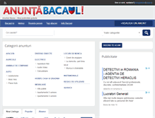 Tablet Screenshot of anunta.bacaul.ro